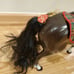 Vintage Champion Horse 1991 for Barbie or Similar Dolls for Play or OOAK