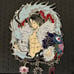 Chrollo Black Nickel Enamel Pin by Rozarria