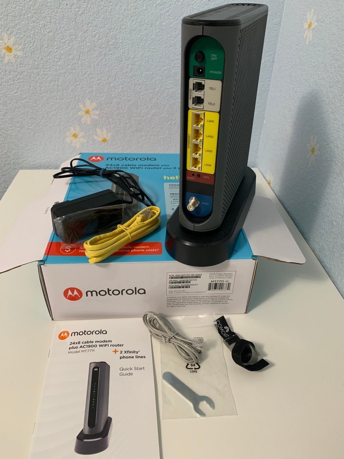 Motorola Cable modem MT7711 24x8