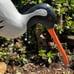 Hand carved hand painted wooden Storke bird carving sculpture from Bali-16x14x4