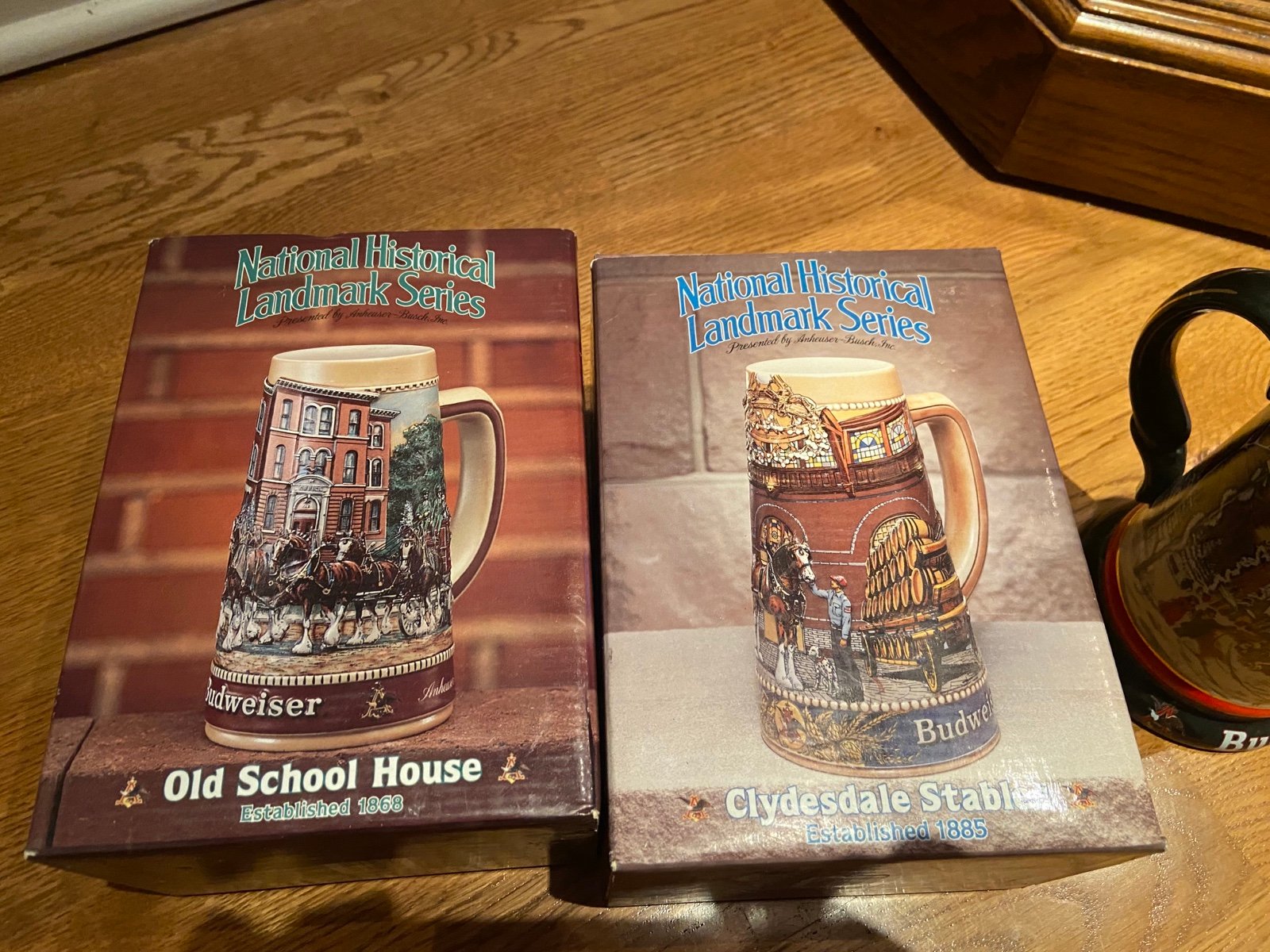 RARE EXCLUSIVE BUDWEISER BEER MUG
