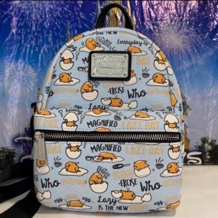 Sanrio Gudetama lazy egg convertible micro loungefly