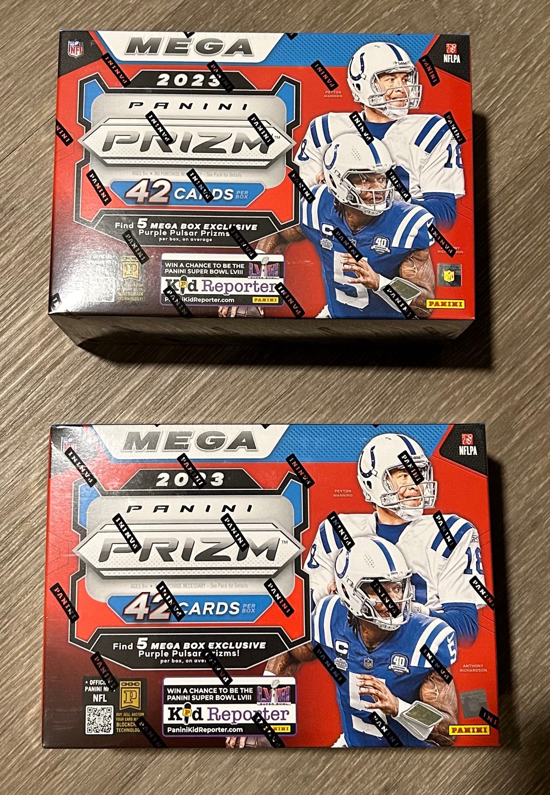 2x 2023 Panini Prizm Football Hobby Mega Boxes
