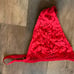 VS Vintage very sexy scandalous fishnet lace v string panty