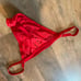 VS Vintage very sexy scandalous fishnet lace v string panty