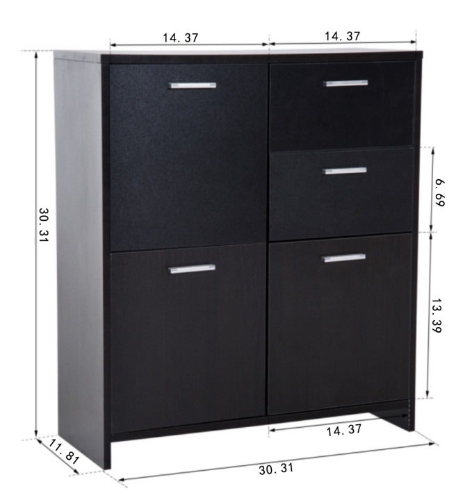 Bathroom Floor Storage Cabinet, Cupboard, Pantry Cabinet, Wide Drawer Dresser