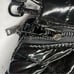 Think Royln Carrington Convertible puffer bag patent black contemporary casual