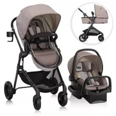 Evenflo Pivot Modular Travel System - Dessert Tan (L2)