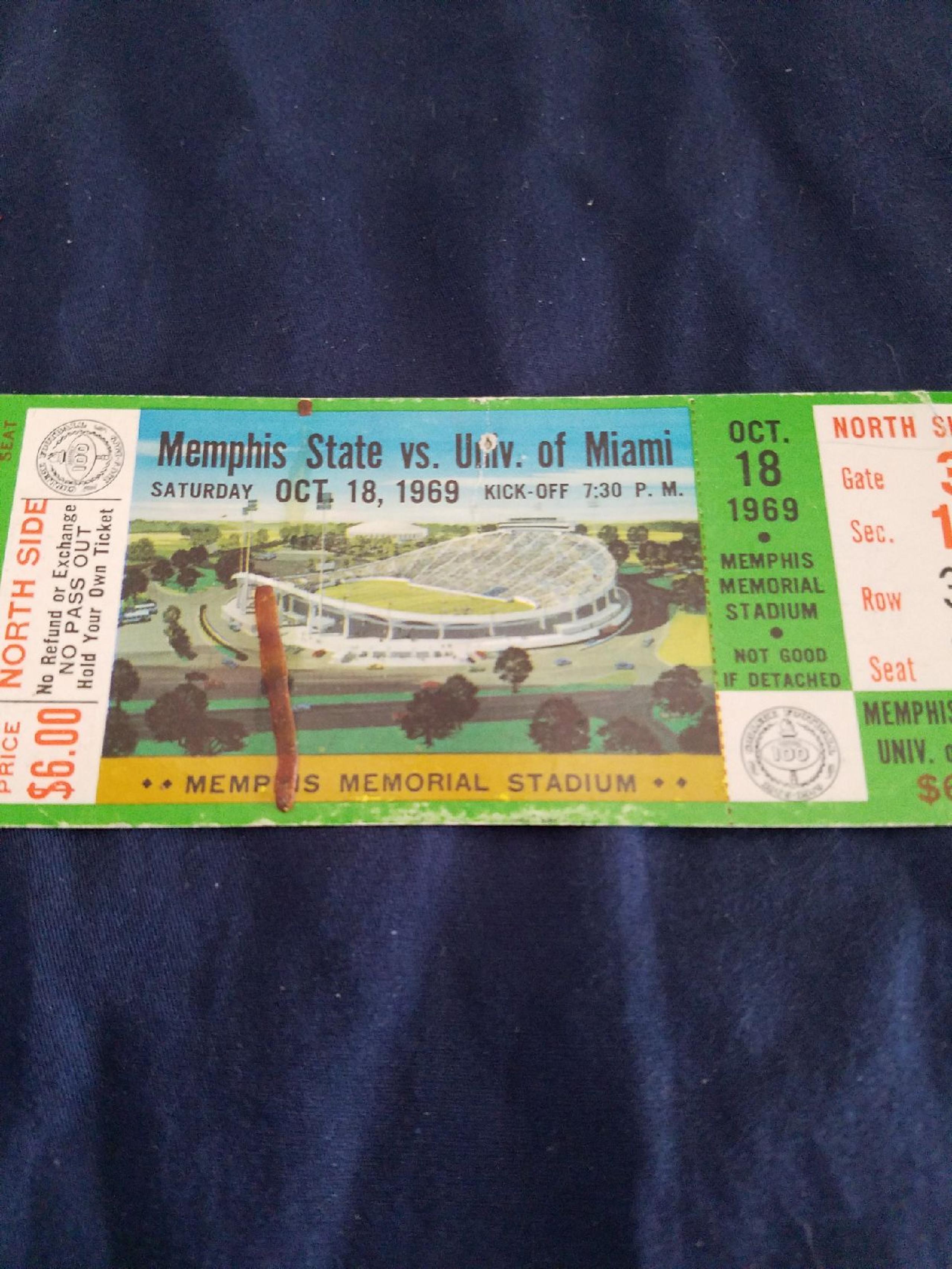Memphis vs Univ Of Miami