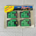 4 pack P Touch TC-50 Tape Black on Red or Yellow or Blue or Green 1/2 x 25' NEW