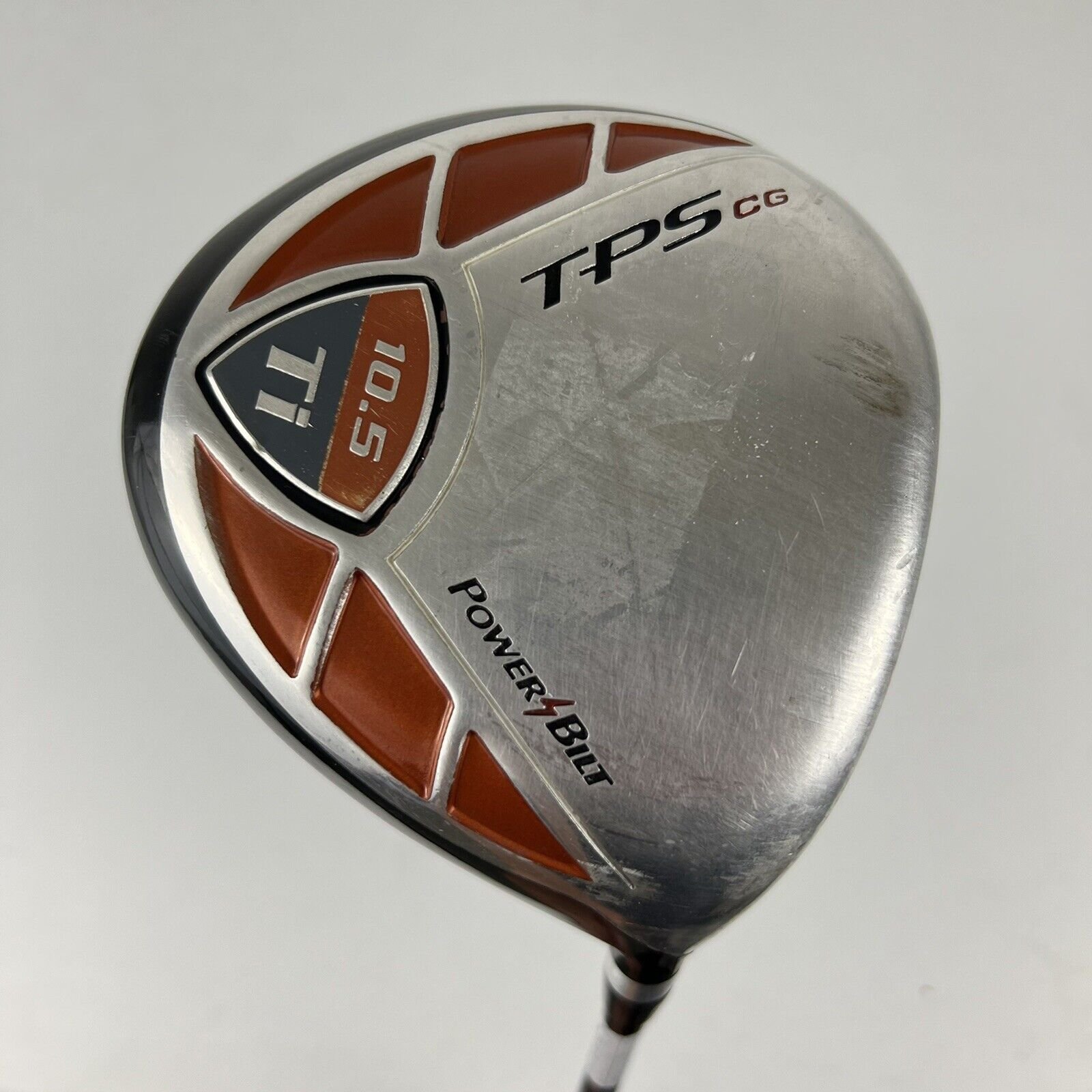 PowerBilt • TPS Ti 10.5 CG Driver • RH • M Flex 68g 4.0 Torque Golf Club