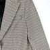 Zara Houndstooth Plaid Single Breasted Long Blazer Size XS Oversized Two Button