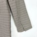 Zara Houndstooth Plaid Single Breasted Long Blazer Size XS Oversized Two Button
