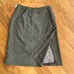 ★ KENZO Jungle Brown Wool Blend Tight Skirt