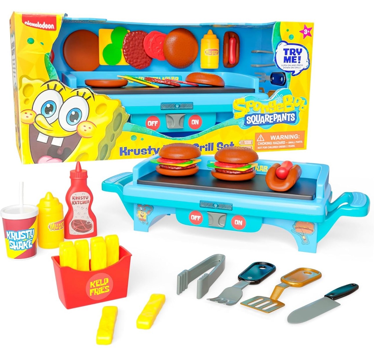 Toy Kitchen Sets with Cooking Toys, Kitchen Playset for Kids Ages 6-10, and Pre
