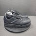Womens Sz 7.5 Triple Black Reebok Memory Foam Composite Toe Work Shoes