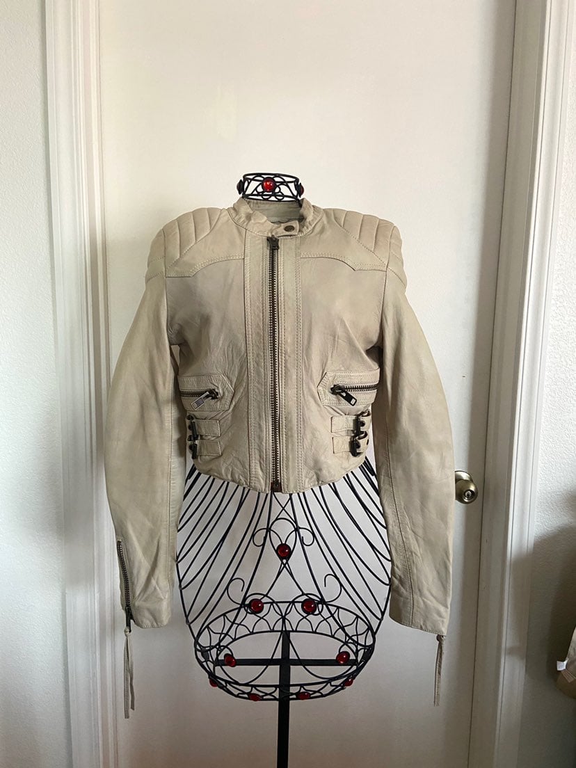 All saints motorcyle leather jacket