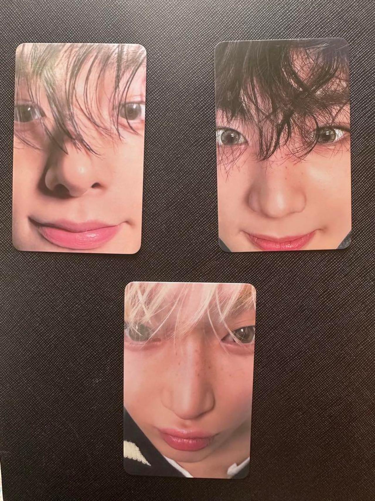 ENHYPEN Daydream Jake, Jungwon, Sunoo photocards (3 pcs)