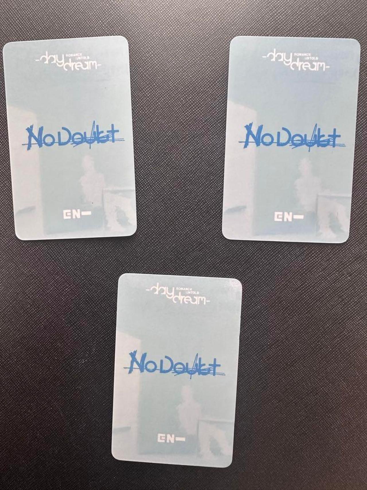 ENHYPEN Daydream Jake, Jungwon, Sunoo photocards (3 pcs)