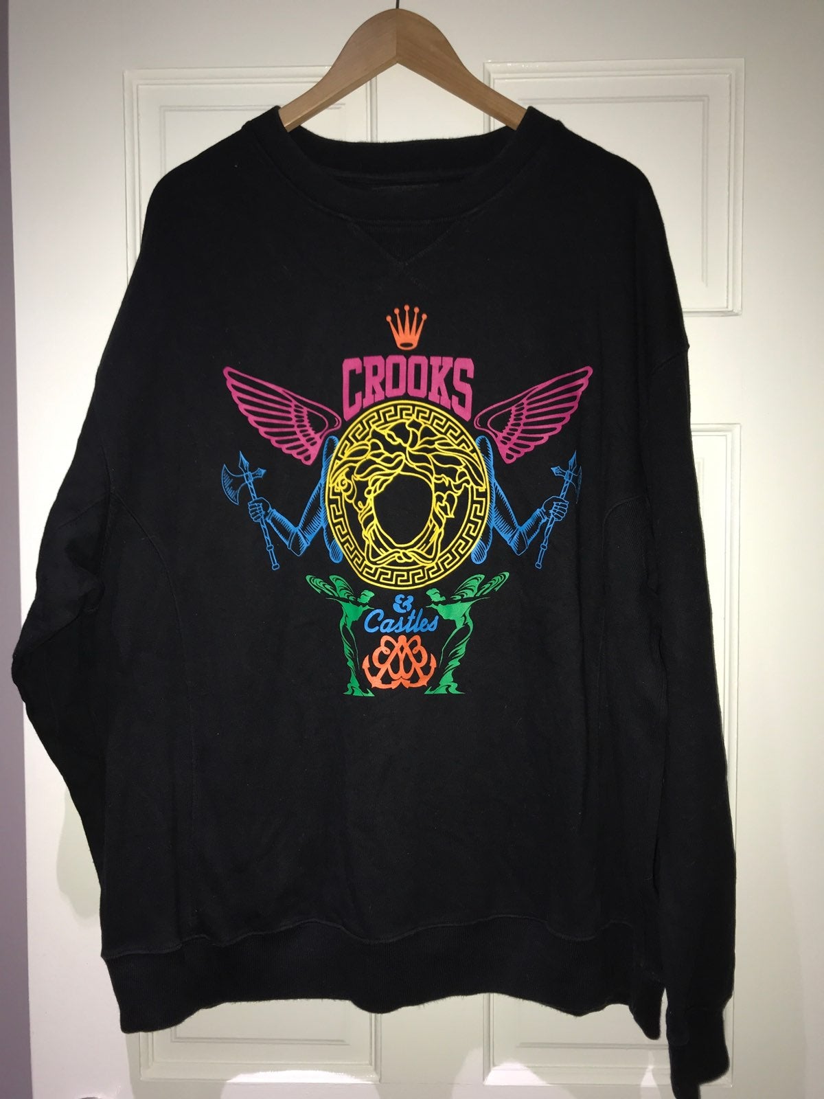 Crooks And Castles Men’s Medusa Sweater