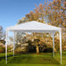 3 x 3m Waterproof Tent with Spiral Tubes White for Wedding, Party, Parking Shed