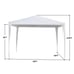 3 x 3m Waterproof Tent with Spiral Tubes White for Wedding, Party, Parking Shed