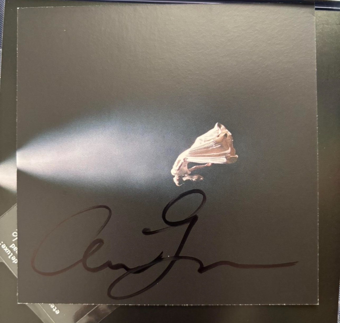 Ariana Grande - SIGNED eternal sunshine brighter days ahead deluxe cd