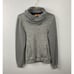 Oscar De La Renta Womens Size Medium Turtleneck Gray Wool Pullover Sweater