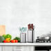 Stainless Steel Kitchen Utensil Holder for Countertop, Spoon Spatula Organizer