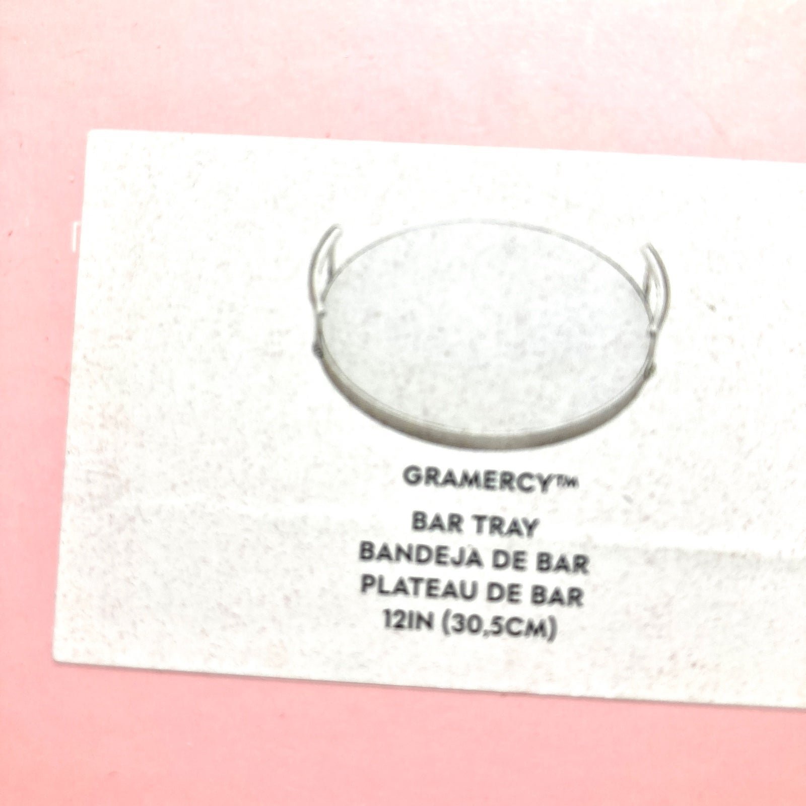Kate Spade New York Gramercy Marble Bar Tray
