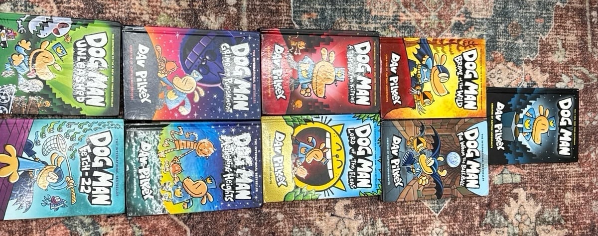Dog Man Books 1-9