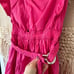 Derek Lam Collective Pink Cutout Mini Dress