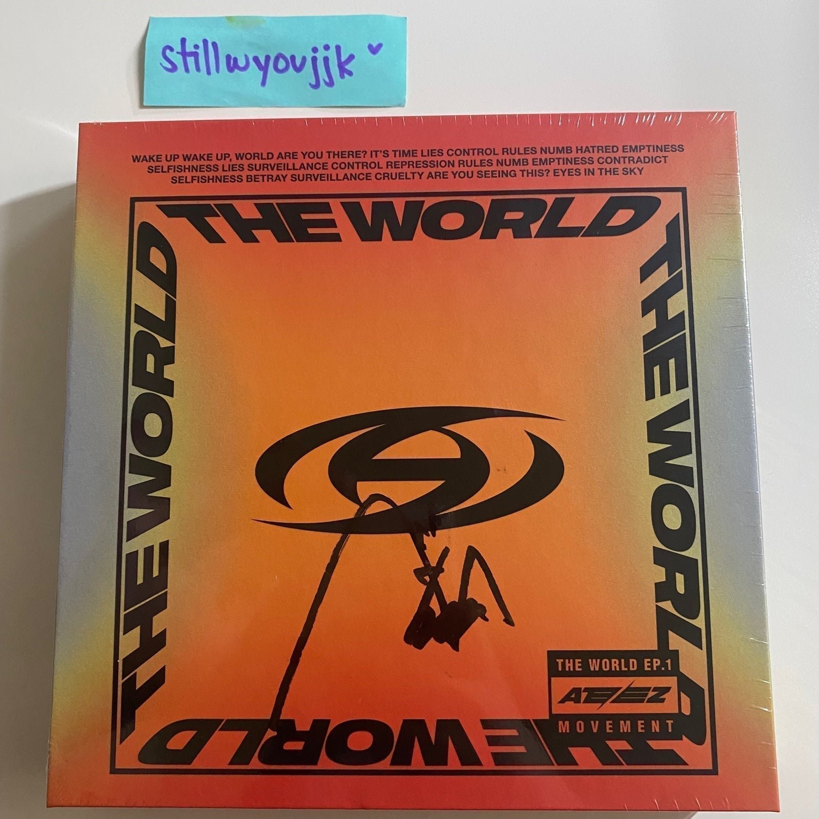 SEALED ATEEZ San signed