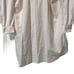 Victoria's Secret Gold Label Pink Sleepshirt Long Sleeve Button Front Large