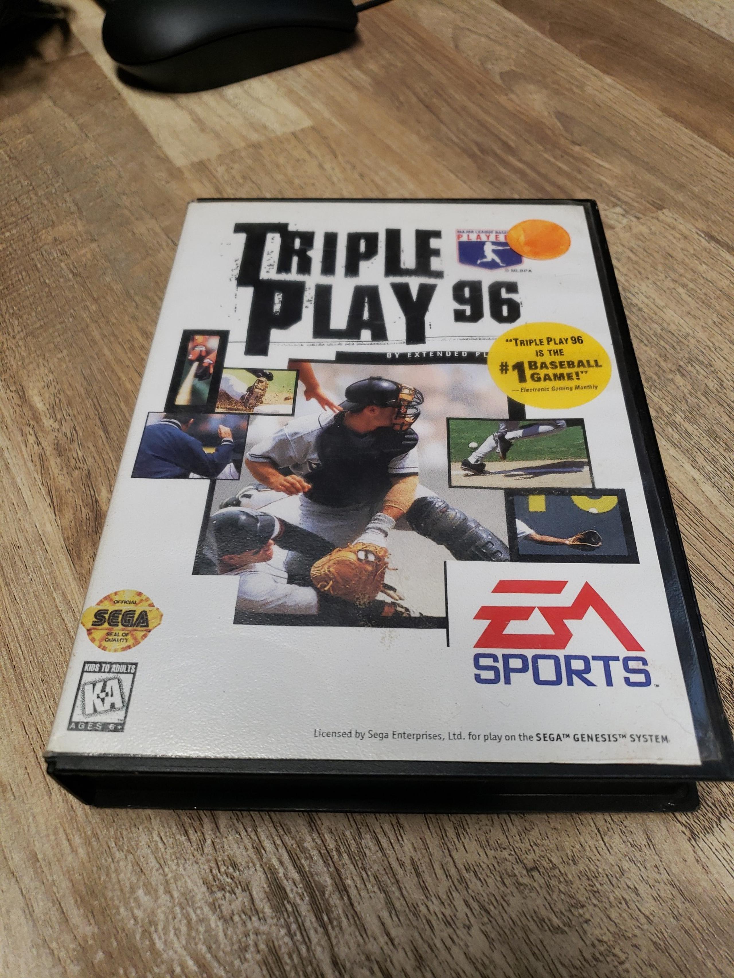 Triple Play 96 for Sega Genesis