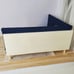 Miniature Dollhouse Furniture Sectional Sofa Couch Navy 1:12 scale