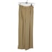 Vintage Bisou Bisou 2 Piece Pant Suit Womens Size 4 Modern XS Beige Straight Leg