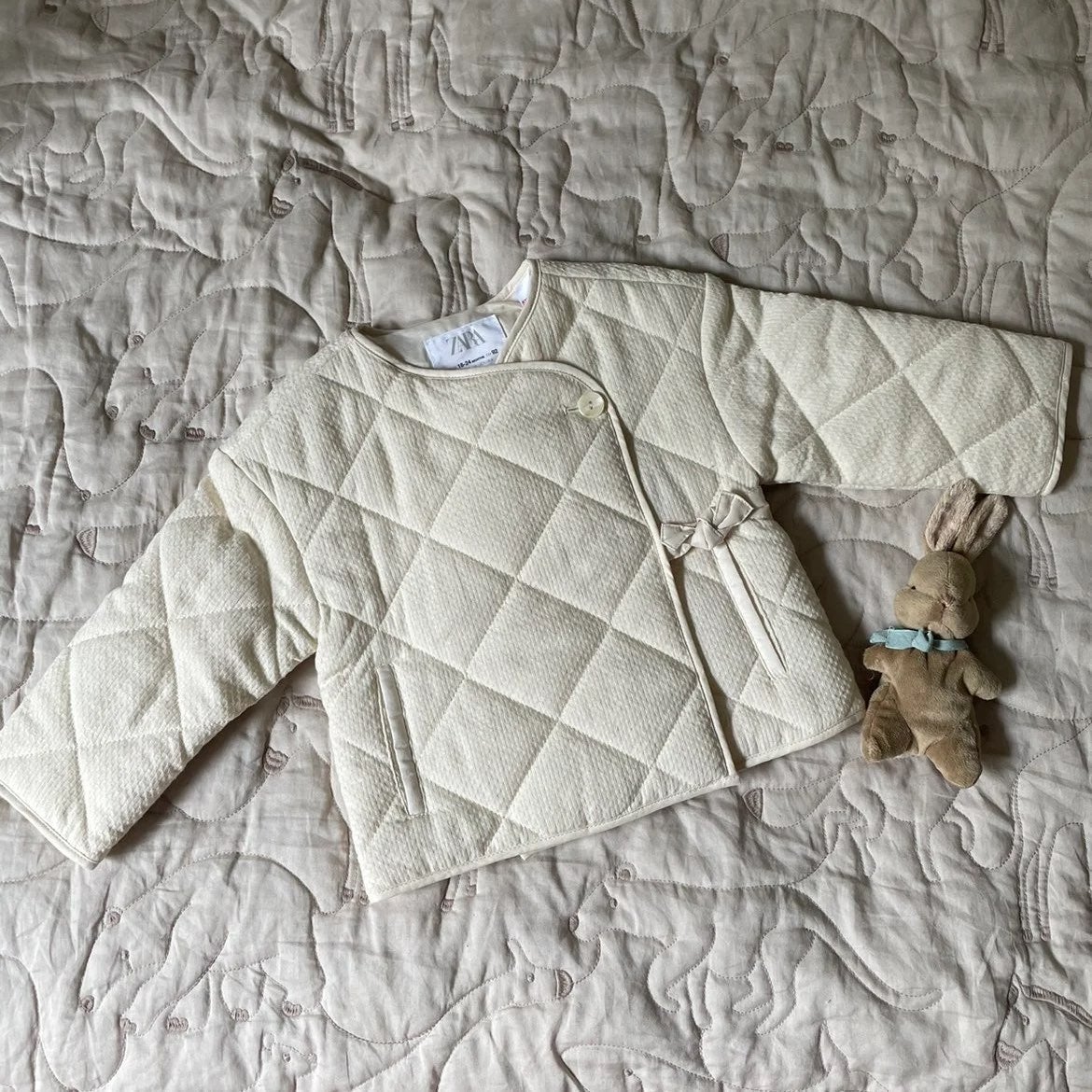 Zara baby quilted jacket