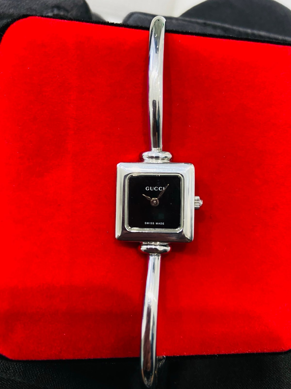 Authentic GUCCI bangle watch