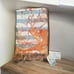 Madame Coco Printed Blue Earth Beach Turkish Cotton Towel 27” x 56” Set Of 2