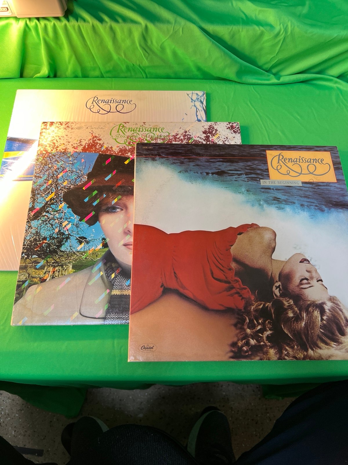 LP Renaissance - in the beginning, a song for all season , lot of 3