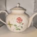 Vintage Lenox Butterfly Meadow Teapot & Teacups Porcelain Louis Le Luyer