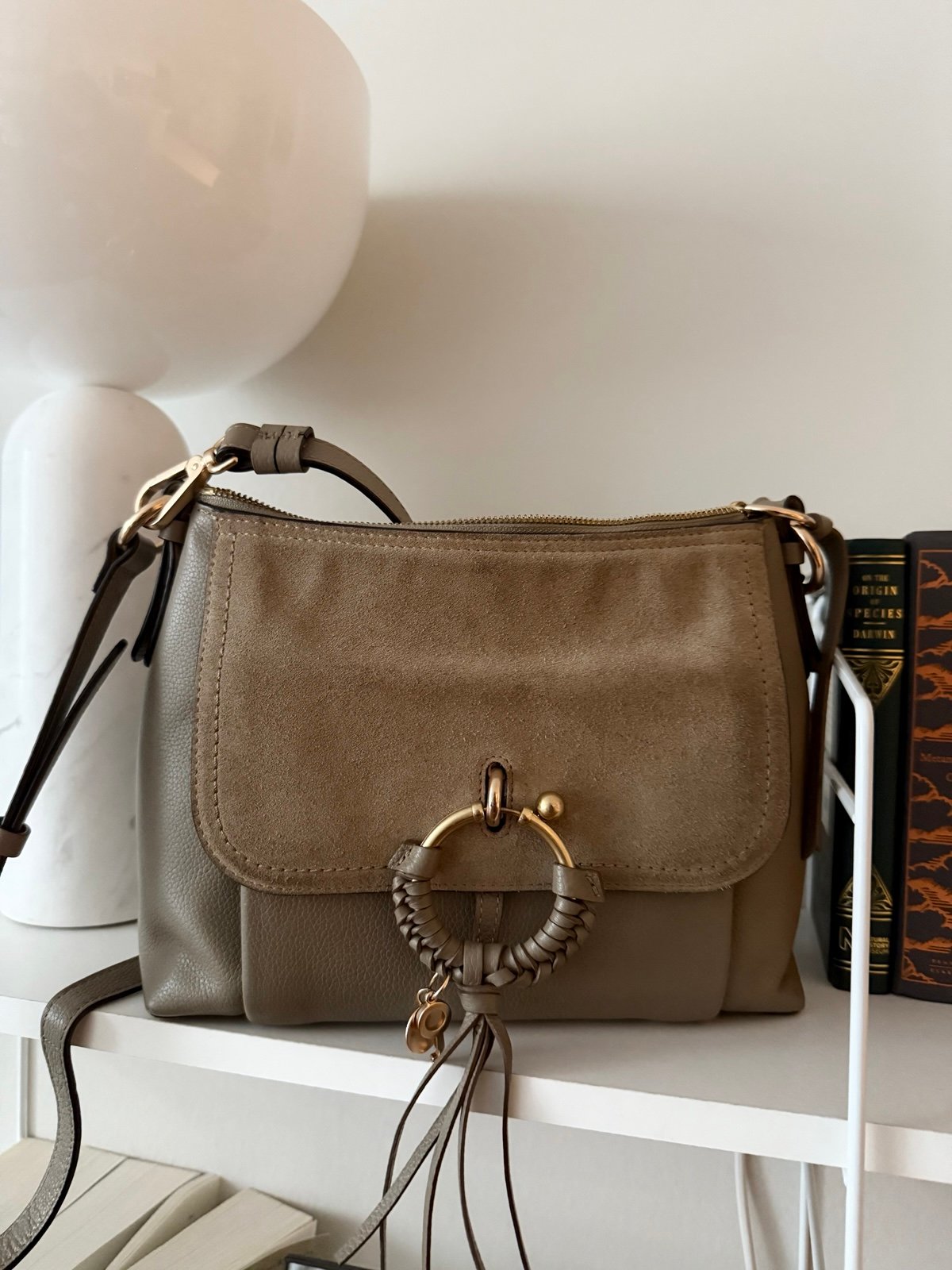 See by Chloe Women's Leather & Suede Joan Shoulder Bag