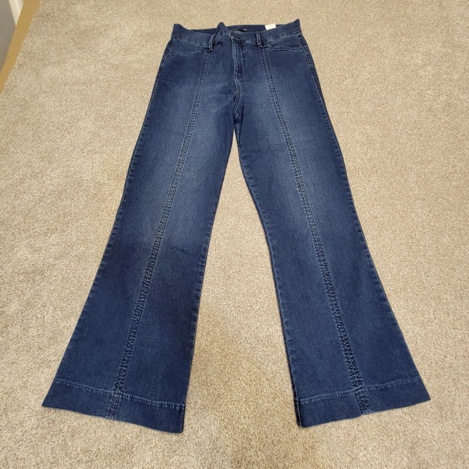 anuans (アニュアンス) YANUK Pintuck Straight Straight leg