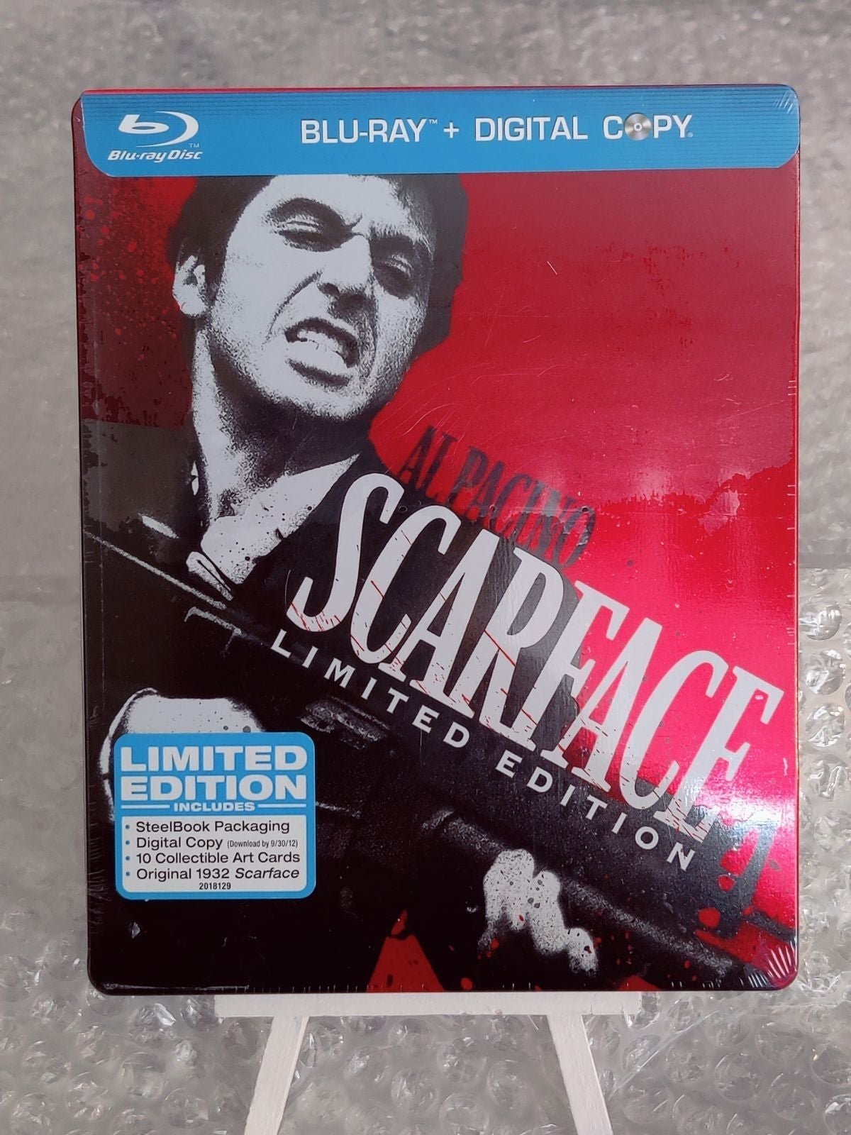 SCARFACE LIMITED EDITION STEELBOOK!!! (BLU-RAY)