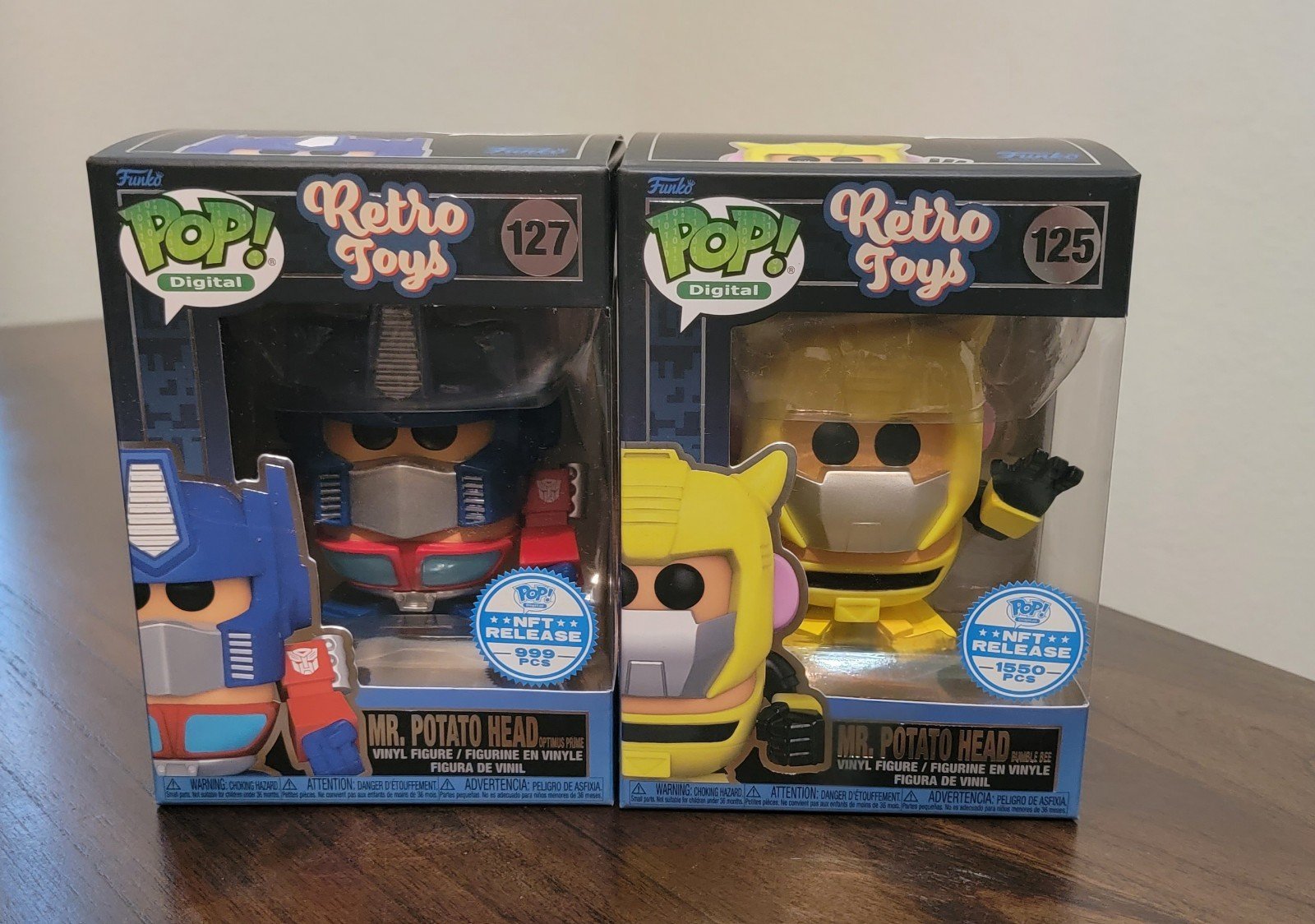 Retro Toys Funko set of 2 (Grail & Legendary)