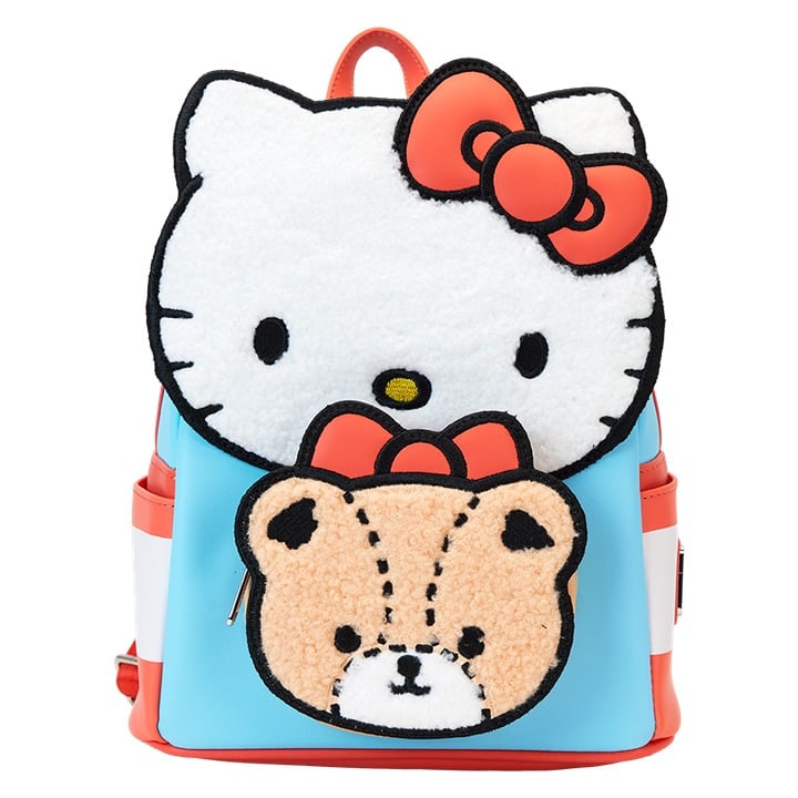 Sanrio Hello Kitty & Tiny Chum Bear Sherpa Mini Backpack
