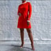 Vintage Michael Mott for Paraphenalia Mod Red Dress