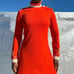 Vintage Michael Mott for Paraphenalia Mod Red Dress