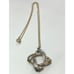 Vintage Gold Silver Pendant Necklace